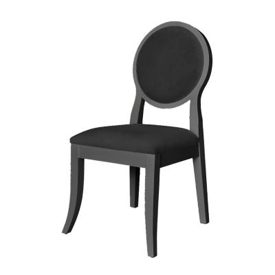 克瑞斯餐椅/木纹黑